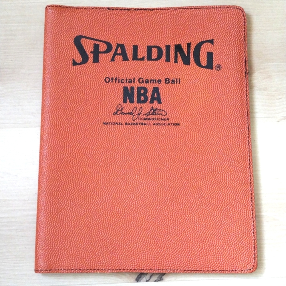 Spalding official game ball folder